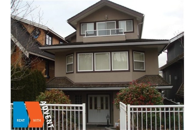 Point Grey 3 Bedroom Unfurnished House For Rent on Vancouver's Westside. 3721 West 11th Avenue, Vancouver, BC, Canada.