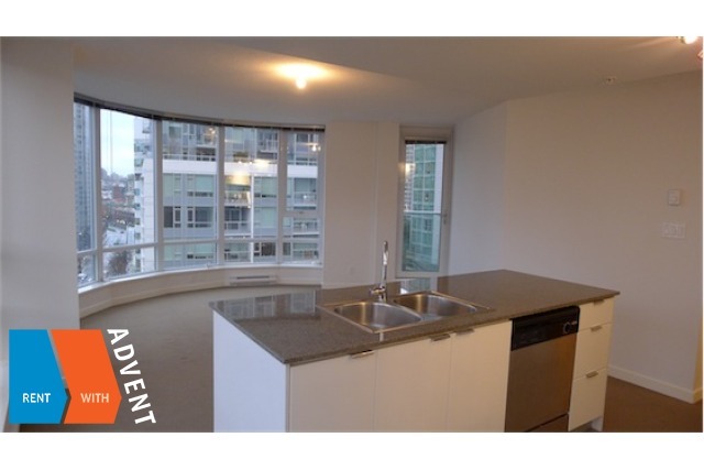 TV Towers 9th Floor 2 Bedroom Unfurnished Apartment Rental in Downtown Vancouver. 907 - 233 Robson Street, Vancouver, BC, Canada.