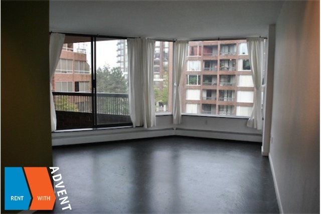 Anchor Point Unfurnished 4th Floor 1 Bedroom Apartment Rental in Downtown Vancouver. 414 - 1333 Hornby Street, Vancouver, BC, Canada.