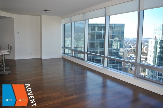Shangri-La in Downtown Unfurnished 2 Bed 2.5 Bath Apartment For Rent at 3102-1111 Alberni St Vancouver. 3102 - 1111 Alberni Street, Vancouver, BC, Canada.