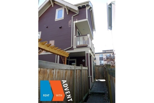 Commercial Drive Unfurnished 2 Bed 2.5 Bath House For Rent at 1626 Grant St Vancouver. 1626 Grant Street, Vancouver, BC, Canada.