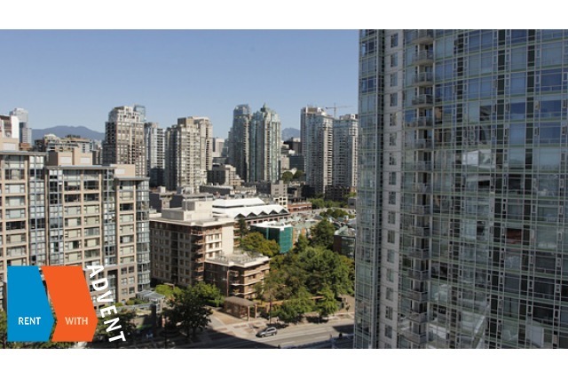 18th Floor Unfurnished 1 Bedroom & Den Apartment Rental at Aquarius I in Yaletown. 1805 - 1199 Marinaside Crescent, Vancouver, BC, Canada.