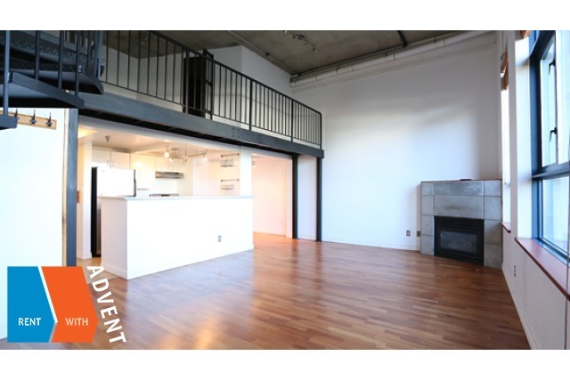 1 Bedroom Unfurnished Loft For Rent at Cannery Row in East Vancouver. 202 - 2001 Wall Street, Vancouver, BC, Canada.