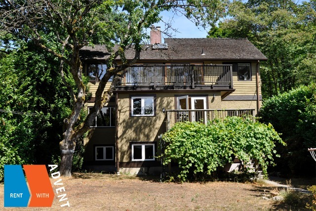 5 Bedroom Unfurnished House For Rent in Dunbar in Westside Vancouver. 3876 West 36th Avenue, Vancouver, BC, Canada.