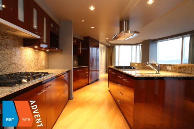One Wall Centre in Downtown Unfurnished 2 Bed 1.5 Bath Apartment For Rent at 4101-938 Nelson St Vancouver. 4101 - 938 Nelson Street, Vancouver, BC, Canada.