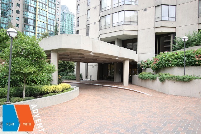 Alberni Place Spacious 1st Floor 2 Bedroom & Den Apartment For Rent in Vancouver's West End. 103 - 738 Broughton Street, Vancouver, BC, Canada.