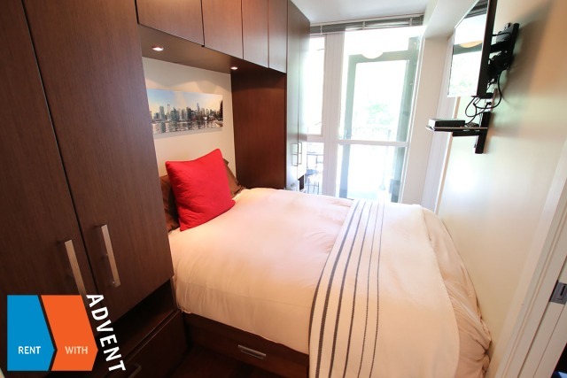 Donovan in Yaletown Furnished 1 Bed 1 Bath Apartment For Rent at 503-1055 Richards St Vancouver. 503 - 1055 Richards Street, Vancouver, BC, Canada.