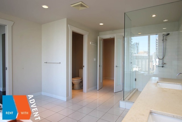 Luxury City View Unfurnished 2 Bedroom Penthouse Rental at H&H in Yaletown. PH4 - 1133 Homer Street, Vancouver, BC, Canada.