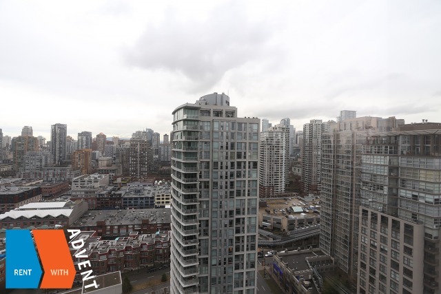Landmark 33 in Yaletown Unfurnished 1 Bed 1 Bath Apartment For Rent at 3009-1009 Expo Blvd Vancouver. 3009 - 1009 Expo Boulevard, Vancouver, BC, Canada.