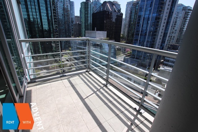 Luxury 2 Bedroom Unfurnished Apartment Rental at Cascina in Coal Harbour. 1604 - 590 Nicola Street, Vancouver, BC, Canada.