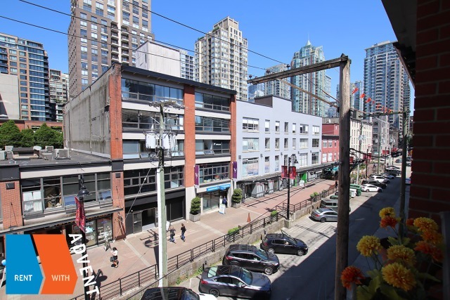 The Crandall Building in Yaletown Unfurnished 1 Bed 1 Bath Apartment For Rent at 404-1072 Hamilton St Vancouver. 404 - 1072 Hamilton Street, Vancouver, BC, Canada.