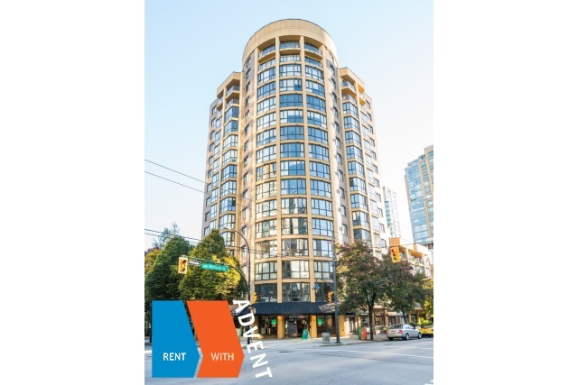 Robinson Tower in Yaletown Unfurnished 1 Bed 1 Bath Apartment For Rent at 205-488 Helmcken St Vancouver. 205 - 488 Helmcken Street, Vancouver, BC, Canada.