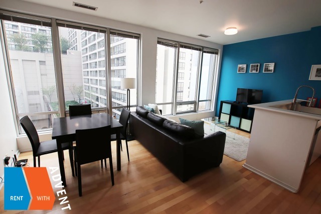 Electra in Downtown Furnished 1 Bed 1 Bath Apartment For Rent at 412-989 Nelson St Vancouver. 412 - 989 Nelson Street, Vancouver, BC, Canada.