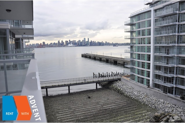 Cascade at The Pier East in Lower Lonsdale Unfurnished 1 Bed 1 Bath Apartment For Rent at 506-185 Victory Ship Way North Vancouver. 506 - 185 Victory Ship Way, North Vancouver, BC, Canada.