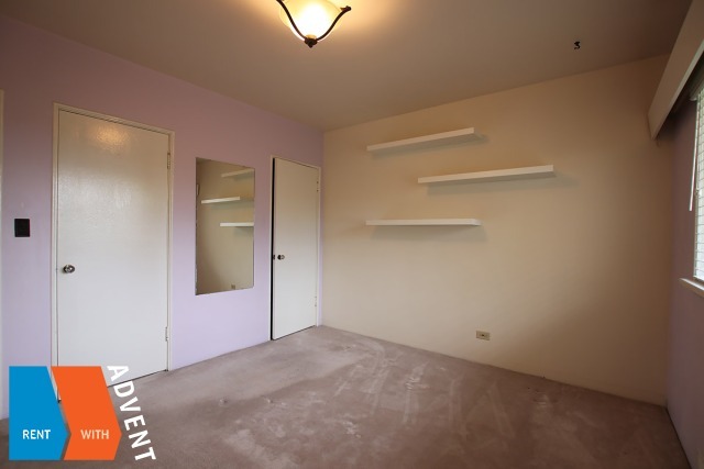 Suncrest Unfurnished 3 Bed 1 Bath House For Rent at 3807 Marine Drive Burnaby. 3807 Marine Drive, Burnaby, BC, Canada.