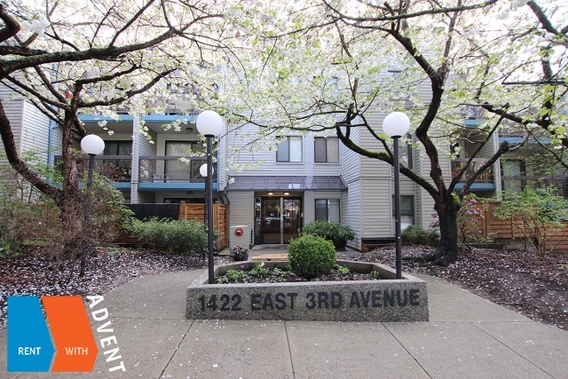 La Contessa in Grandview Woodland Unfurnished 1 Bed 1 Bath Apartment For Rent at 209-1422 East 3rd Ave Vancouver. 209 - 1422 East 3rd Avenue, Vancouver, BC, Canada.