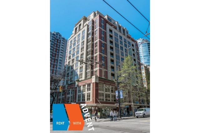 Eight One Nine in Downtown Unfurnished 1 Bed 1 Bath Apartment For Rent at 706-819 Hamilton St Vancouver. 706 - 819 Hamilton Street, Vancouver, BC, Canada.
