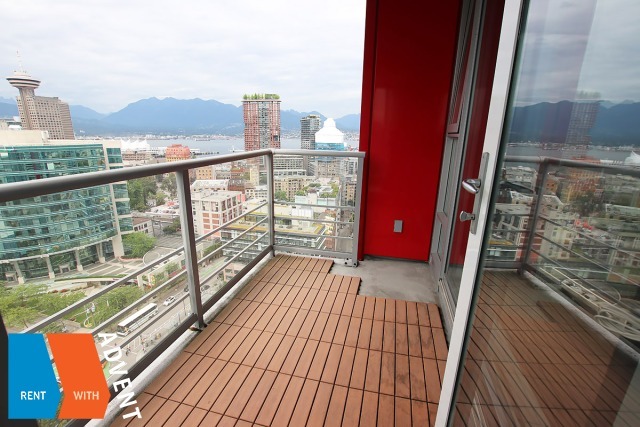 26th Floor 2 Bed With a View Apartment Rental at Spectrum in Downtown Vancouver. 2603 - 602 Citadel Parade, Vancouver, BC, Canada.