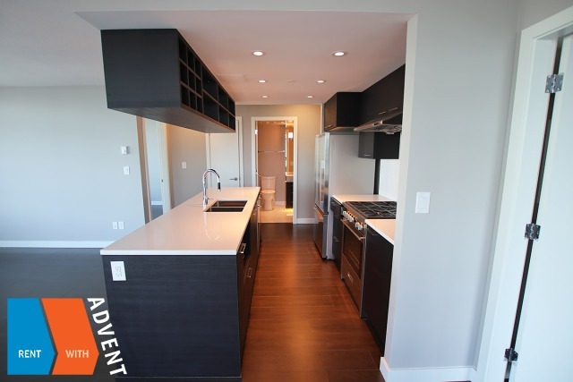 Modern 2 Bed & Flex Apartment Rental at Mandarin Residences in Brighouse, Richmond. 1102 - 6188 No 3 Road, Richmond, BC, Canada.