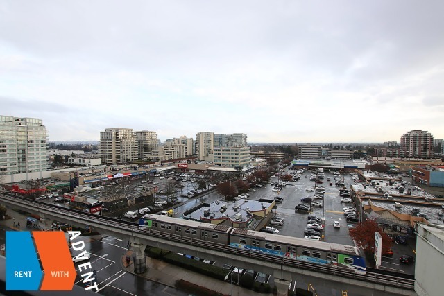 12th Floor Unfurnished 1 Bedroom Apartment Rental at Quintet in Brighouse, Richmond. 1211 - 7988 Ackroyd Road, Richmond, BC, Canada.