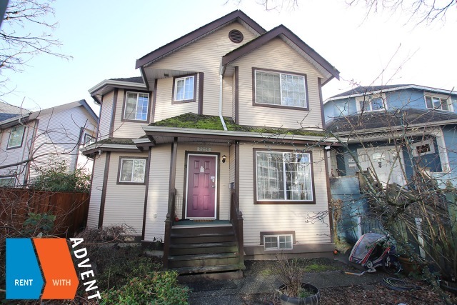 Renfrew Collingwood Unfurnished 3 Bed 2 Bath House For Rent at 2250 East 30th Ave Vancouver. 2250 East 30th Avenue, Vancouver, BC, Canada.