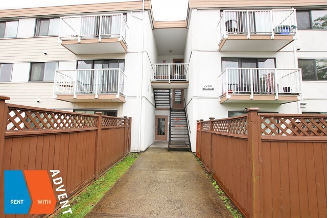 Sussex Square in Granville Unfurnished 1 Bed 1 Bath Apartment For Rent at 216-7240 Lindsay Rd Richmond. 216 - 7240 Lindsay Road, Richmond, BC, Canada.