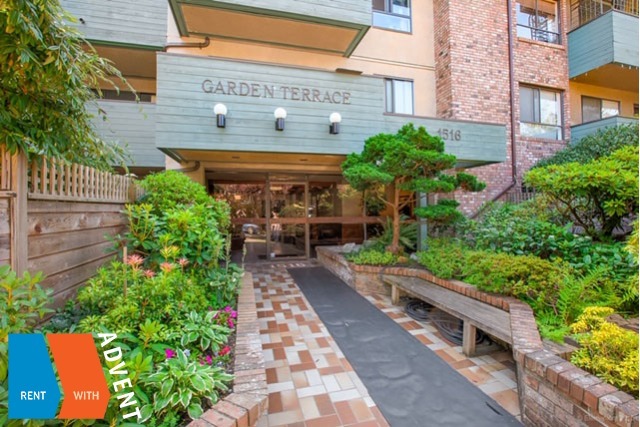 Garden Terrace in Grandview Woodland Unfurnished 1 Bed 1 Bath Apartment For Rent at 206-1516 Charles St Vancouver. 206 - 1516 Charles Street, Vancouver, BC, Canada.