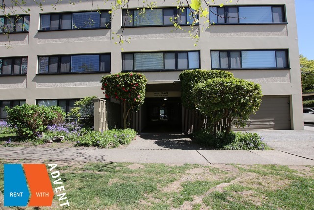 Aish Place 3rd Floor Unfurnished 2 Bedroom Apartment Rental in Kerrisdale, Westside Vancouver. 301 - 5926 Yew Street, Vancouver, BC, Canada.