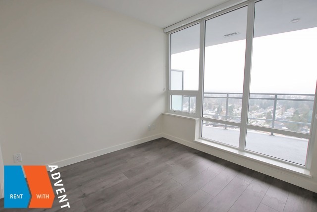 Modern 29th Floor 1 Bedroom Apartment Rental at Linea in Whalley, Surrey. 2409 - 13318 104th Avenue, Surrey, BC, Canada.
