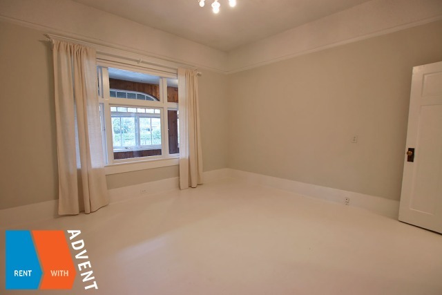 Huge 1250sq.ft. 1 Bedroom Unfurnished Duplex Rental in Shaughnessy, Westside Vancouver. 1867 West 17th Avenue, Vancouver, BC, Canada.
