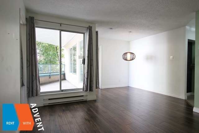 Tiffany Court 3rd Floor Unfurnished 2 Bedroom Apartment Rental in Vancouver's West End. 304 - 1345 Comox Street, Vancouver, BC, Canada.