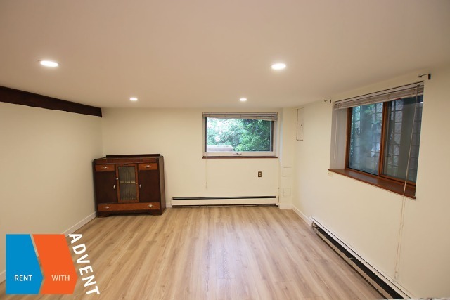 Unfurnished 2 Bedroom Basement Suite Rental in Kensington, East Vancouver. 4511B Elgin Street, Vancouver, BC, Canada.