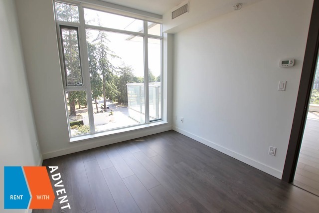 Modern 7th Floor 2 Bedroom & Flex Apartment Rental at MET 2 in Metrotown. 701 - 6538 Nelson Avenue, Burnaby, BC, Canada.
