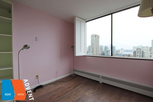 Huntington Place 11th Floor Furnished 2 Bedroom Apartment For Rent in Vancouver's West End. 1103 - 1816 Haro Street, Vancouver, BC, Canada.