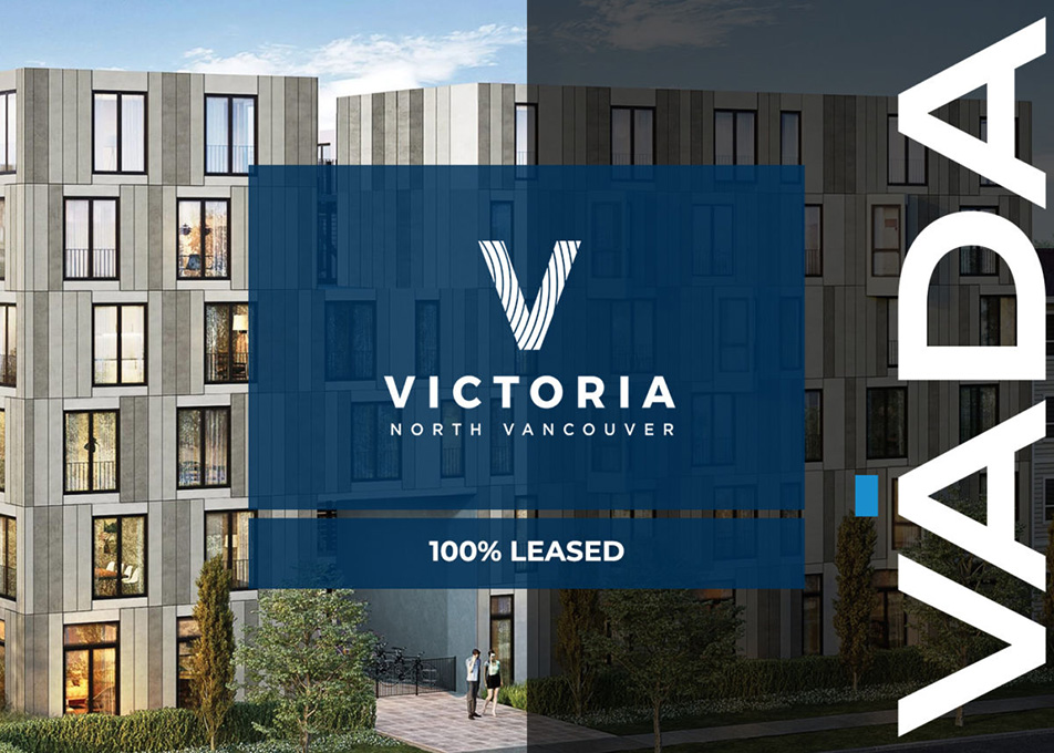 VICTORIA: 64 Brand new apartment rentals in Central Lonsdale, North Vancouver, BC. 100% Leased!
